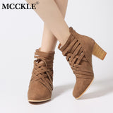 MCCKLE Women High Heels Shoes