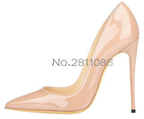OKHOTCN Sexy Shiny/Patent Shoes