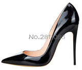 OKHOTCN Sexy Shiny/Patent Shoes