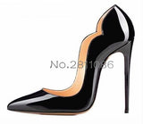OKHOTCN Sexy Shiny/Patent Shoes