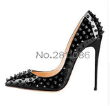OKHOTCN Sexy Shiny/Patent Shoes