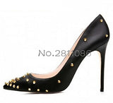 OKHOTCN Sexy Shiny/Patent Shoes