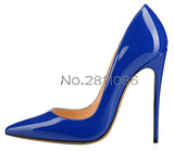 OKHOTCN Sexy Shiny/Patent Shoes