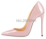 OKHOTCN Sexy Shiny/Patent Shoes