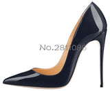 OKHOTCN Sexy Shiny/Patent Shoes