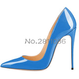 OKHOTCN Sexy Shiny/Patent Shoes