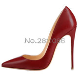 OKHOTCN Sexy Shiny/Patent Shoes