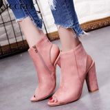 MCCKLE Autumn  Ankle Boots