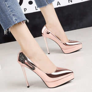 New high heels platform shoes