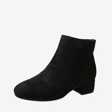 MCCKLE Women Autumn Ankle Boots