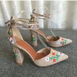 MCCKLE Women High Heels Shoes