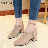 MCCKLE Ankle Boots