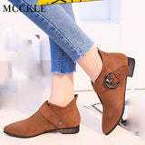MCCKLE Women Ankle Boots