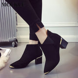 MCCKLE 2019 New Woman's Ankle Boots