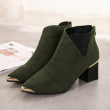 MCCKLE 2019 New Woman's Ankle Boots