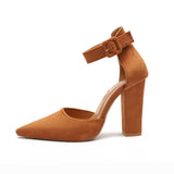 MCCKLE Woman High Heels Fashion Shoes