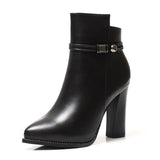 MCCKLE Fashion Women Ankle Boots