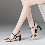 2018 summer new leather shoes