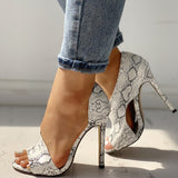2019 New Ladies Summer Leopard Shoes