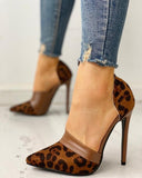 Fashion Flock High Heels Shoes