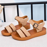 MCCKLE New Women Buckle Shoes