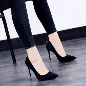 2019 autumn new high-heeled shoes