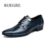 Men's Snake Skin Cool Shoes