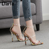 LTARTA Women Sexy Leopard Shoes