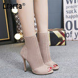 LTARTA Women Sexy Ankle boots