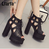 LTARTA 2019 Women Sexy Platform Shoes