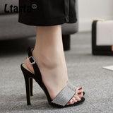 LTARTA 2019 New Crystal Shoes