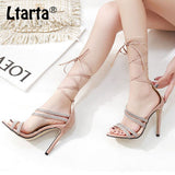 LTARTA 2019Crystal High Heels Shoes