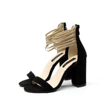 LTARTA Square Heels Shoes