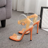 LTARTA Orange Color Shoes