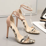Snake Pattern Shoes