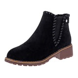MCCKLE Ankle Boots For Woman