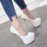 High heels stiletto shoes