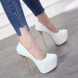 High heels stiletto shoes