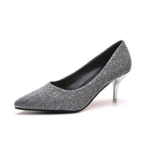 2018 new crystal bride wedding shoes