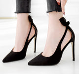 Shoes woman black high heels shoes