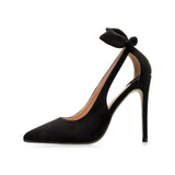 Shoes woman black high heels shoes